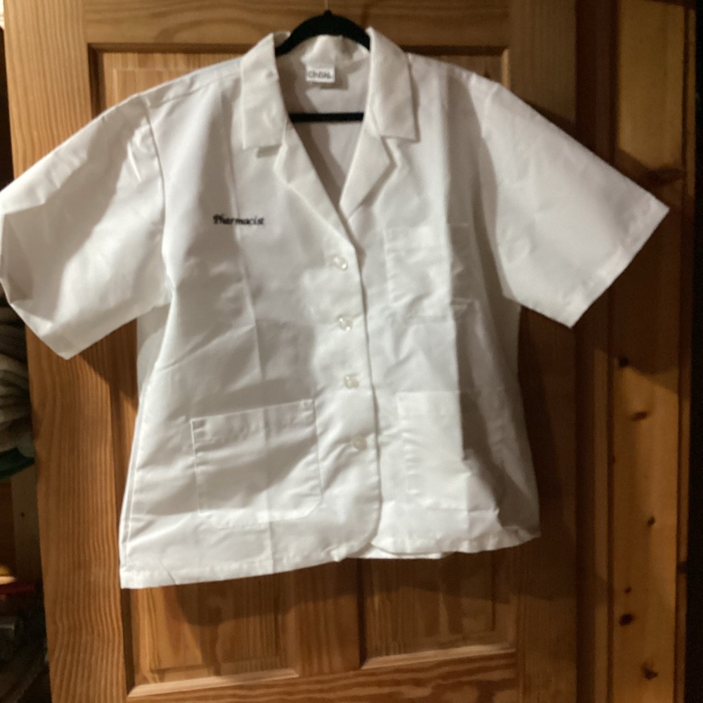 Cintas Women’s Lab Coat - pharmacist embroidery